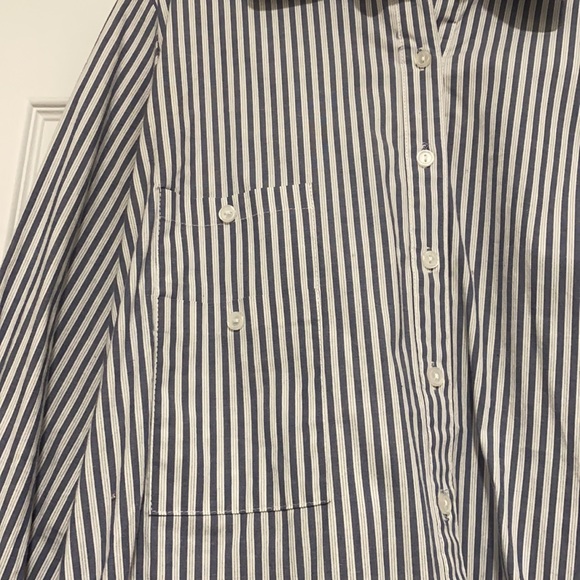 Kenar striped button-down blouse (WORN ONCE) - Picture 3 of 7